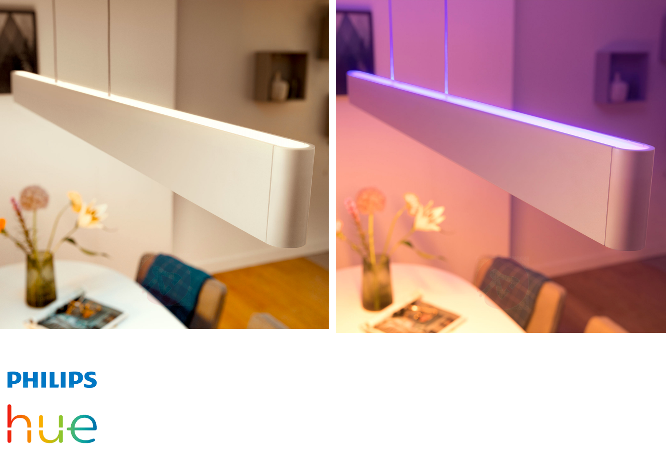 Lichtfarbenänderung mit Philips Hue