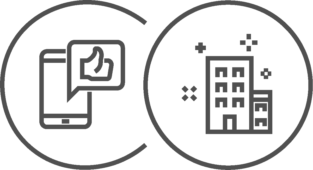 Immobilienvermarktung Icons
