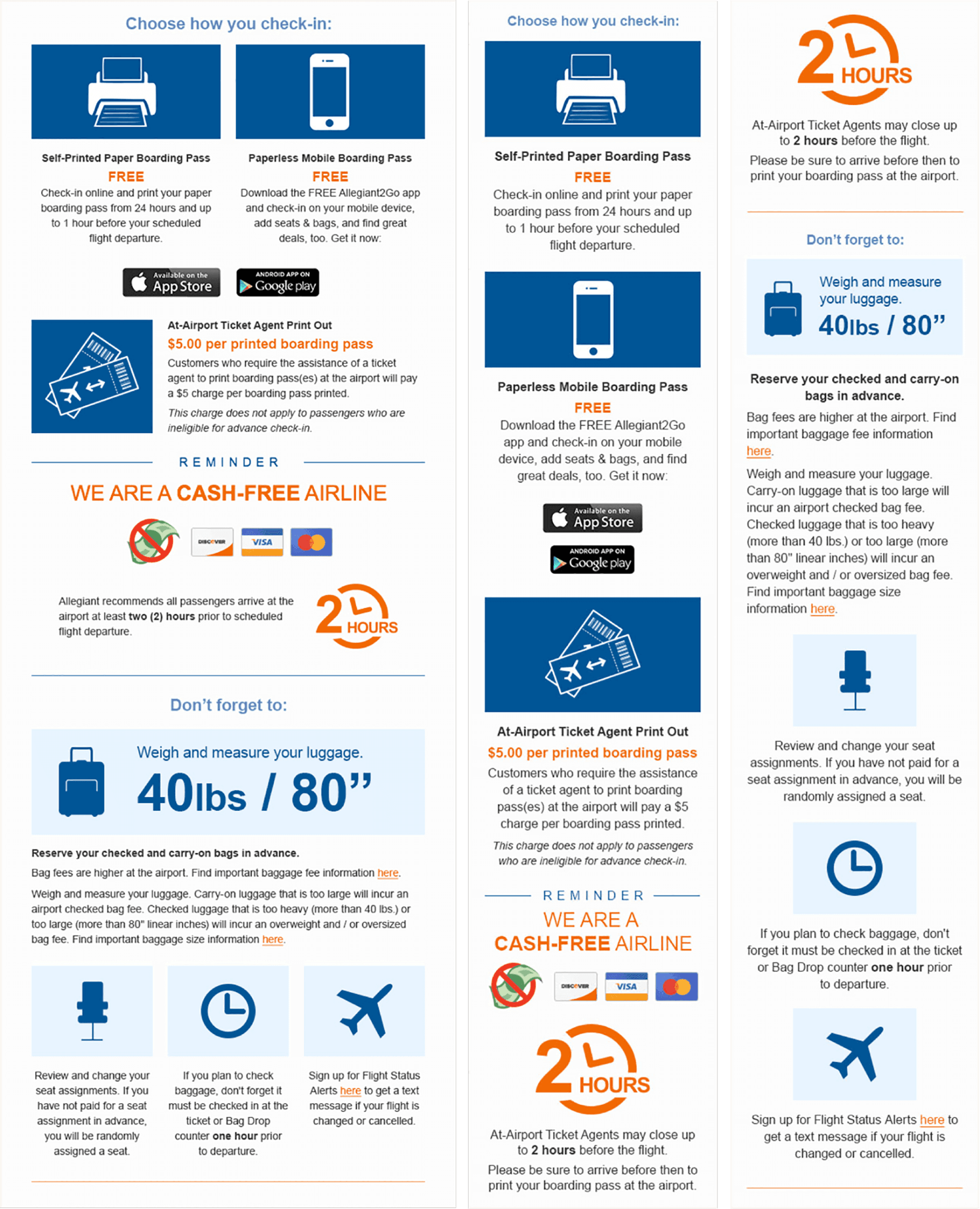 Examples of iconography on desktop and mobile layouts.