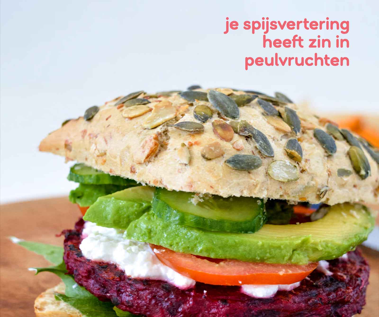 bieten- kikkererwten burger