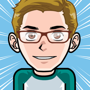 Avatar: Shows a team member in comic style