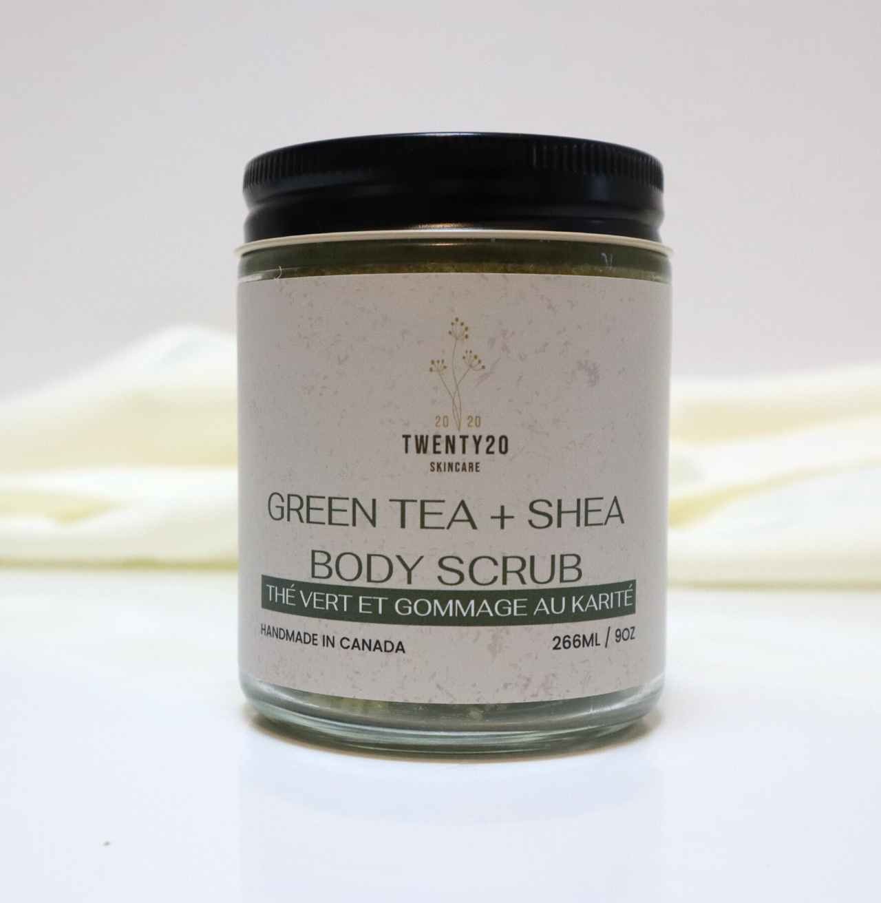 Green Tea + Shea Body Scrub