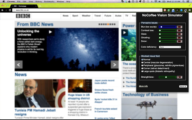 how to make websites accessible for visually impaired