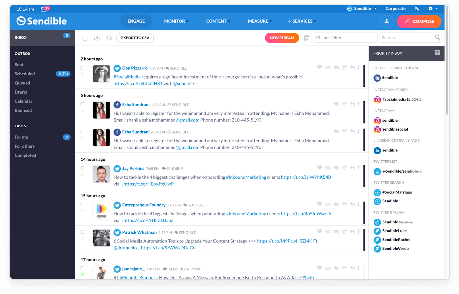 social media management tools