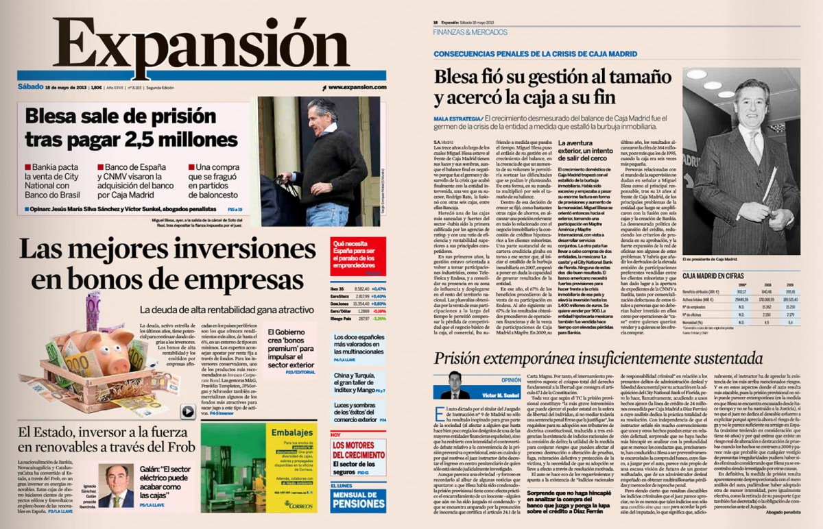 Prisión extemporánea insuficientemente sustentada