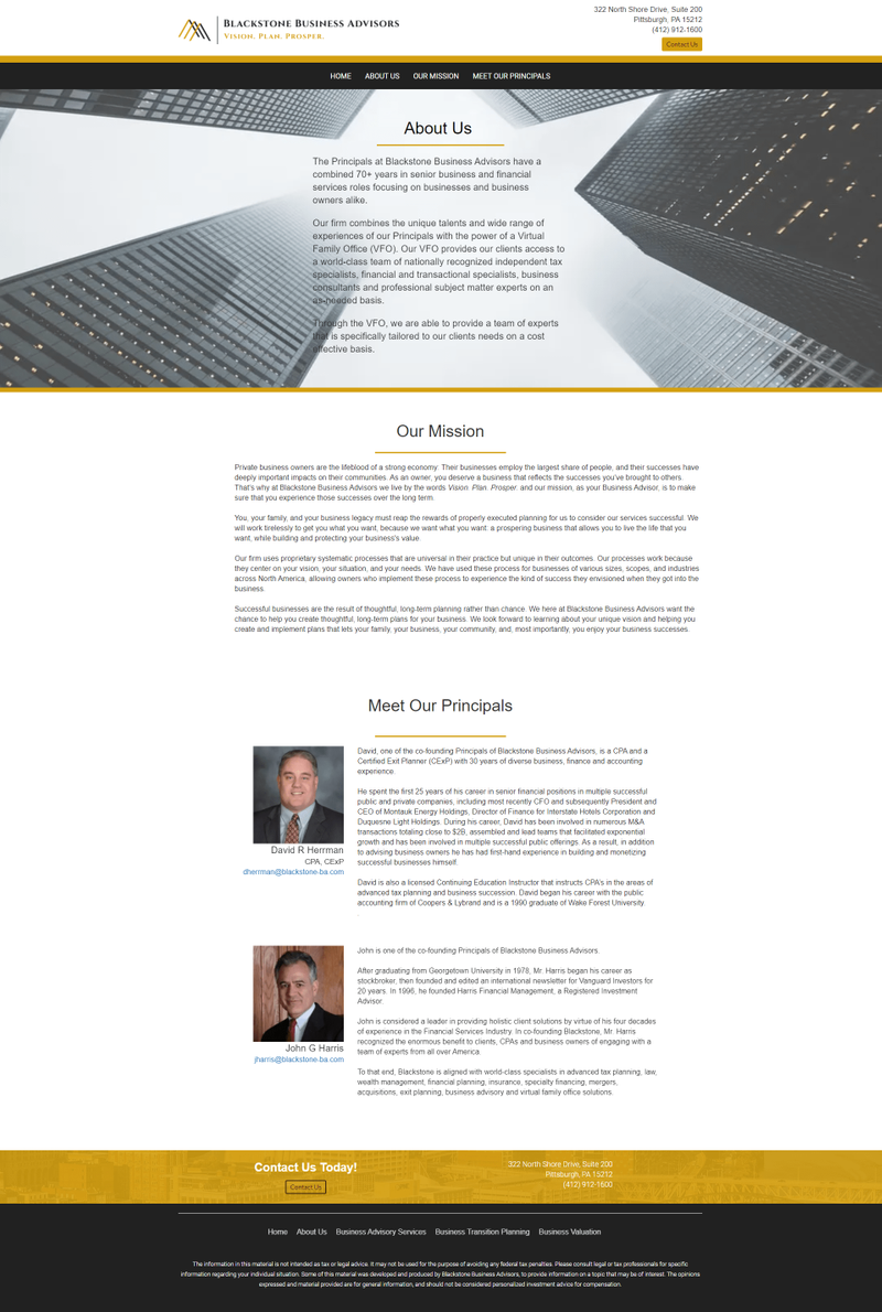 Blackstone Business Advisors