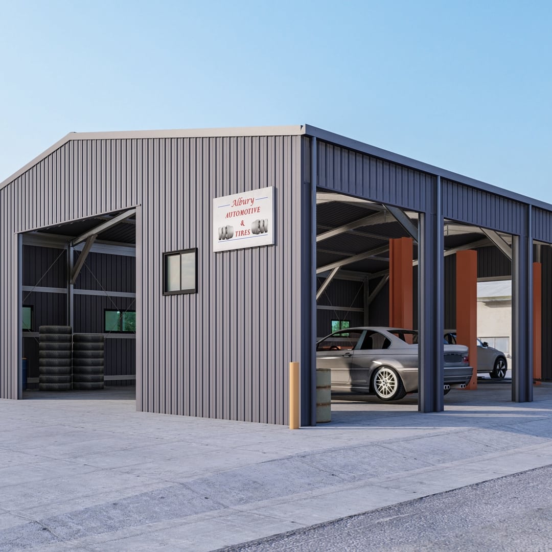 Rural and Industrial Sheds Commercial Shed EasyShed Online
