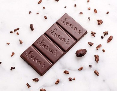 Luisa's vegan chocolates