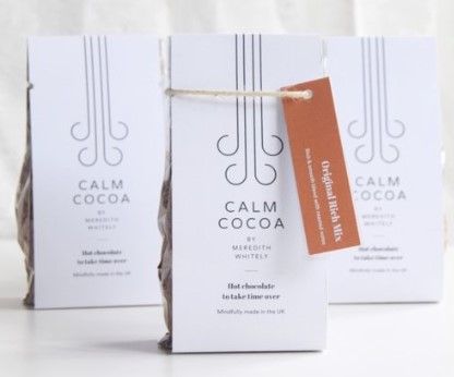 Calm Cocoa hot chocolate