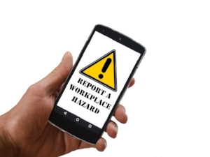 Report a Workplace Hazard Mobile Phone App
