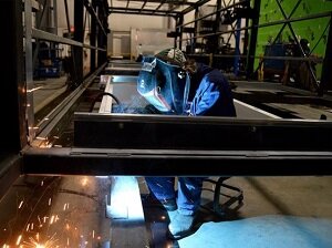 Welder at Work