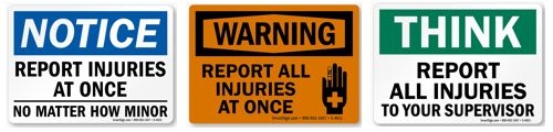 Workplace Safety Signs like these can be ordered from MySafetySign.com.