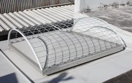Properly protected skylight.