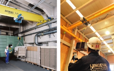Overhead Cranes in Use