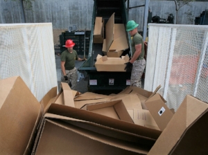 Loading Trash Compactor