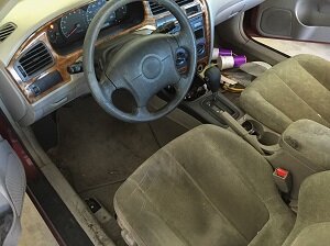 Dirty Car Interior