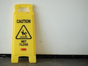 Caution, Wet Floor Sign