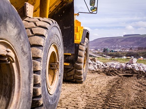 Big Tires on Heavy Equipment