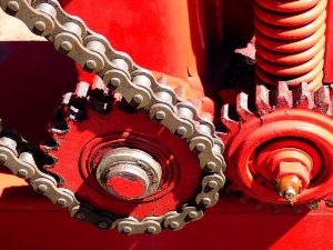 Large Exposed Gears That Could be Caught-in Hazard