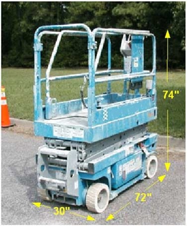 Scissor Lift Dimensions