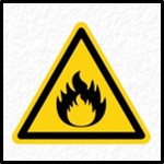 Flammable Warning Sign