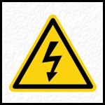 High Voltage Warning Sign
