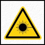 Laser Warning Sign