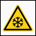 Extreme Cold Warning Sign