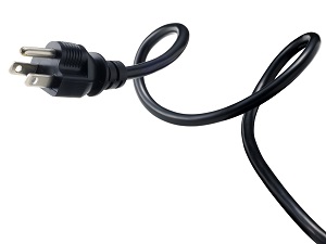 Close-up of Extension Cord Plug