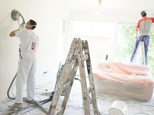 Painters Preparing Walls