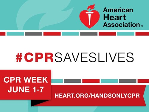 CPR Awareness Week Banner and Logo