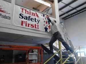 Unsafe Act, Fall Hazard