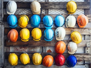 Assorted Hard Hats