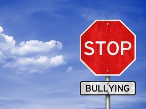 Stop Sign Image that says Stop Bullying
