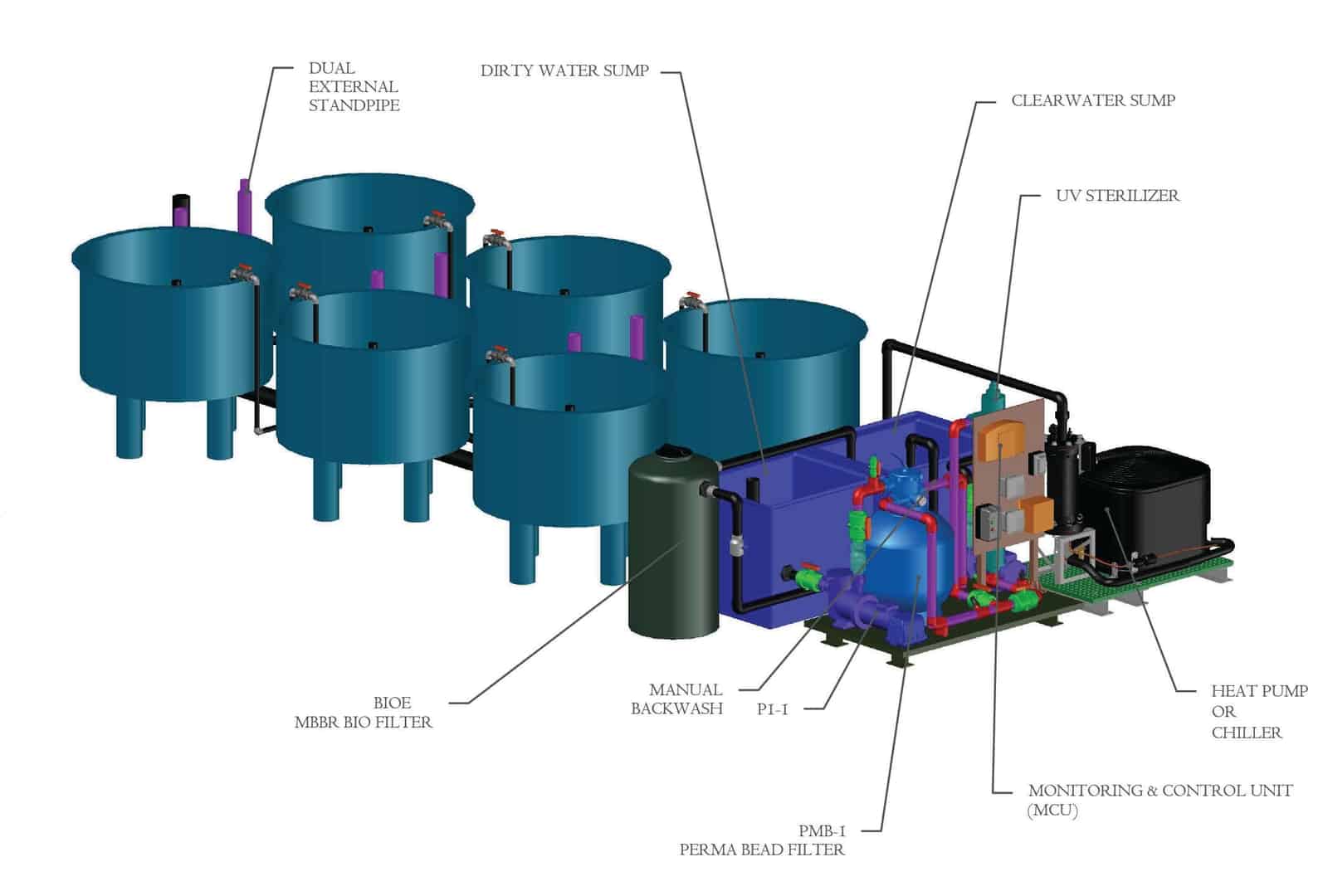 Recirculating Aquaculture Systems IAS, Inc.