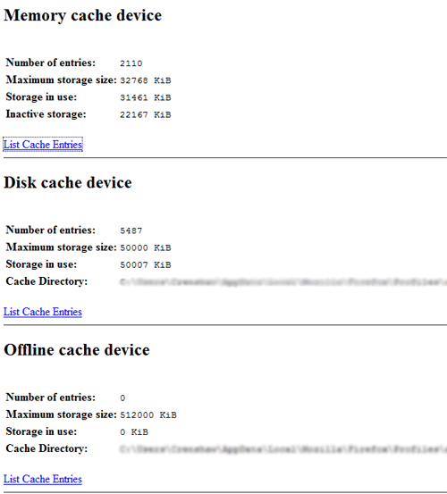 Firefox cache to recover deleted WordPress post