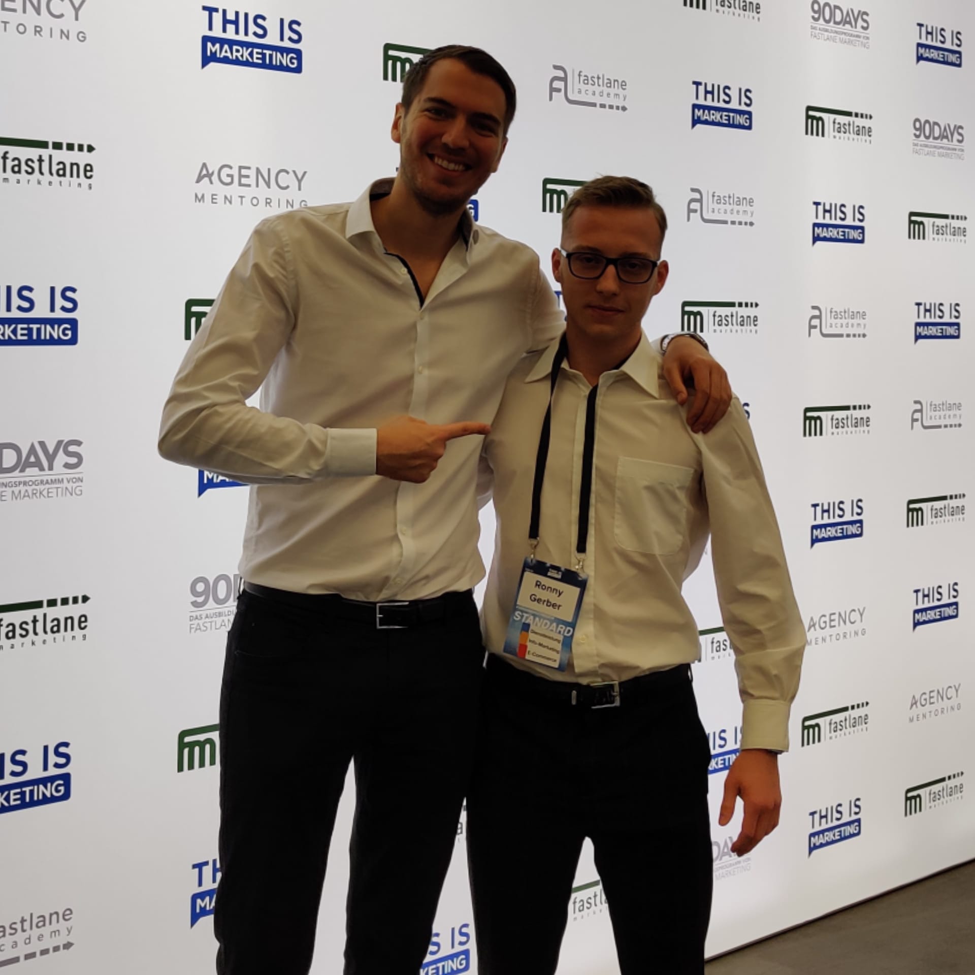 Bild mit Marcel Knopf (Gründer von Fastlane)