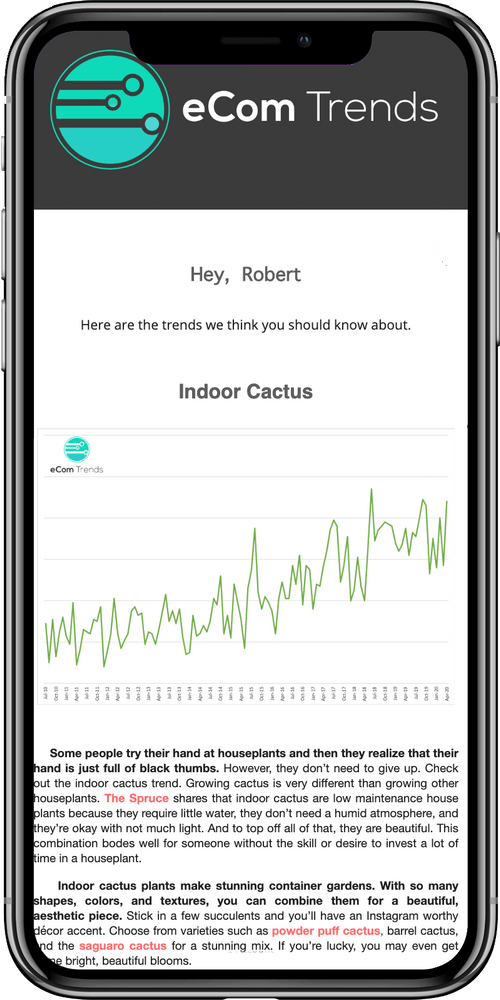 eCom Trends - Intelligent Product Trend Analysis