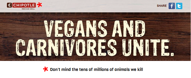Chipotle's ads are brilliant. But the company forgot an important disclaimer.