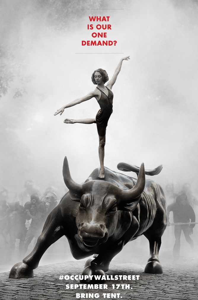 The original call to action in Adbusters.