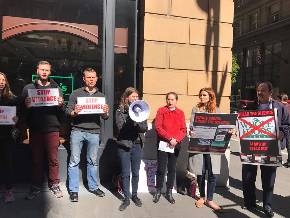 Protest at