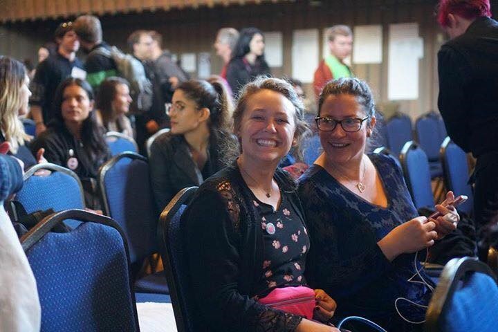 Calen Otto and Arwen Carlin ready to listen and learn