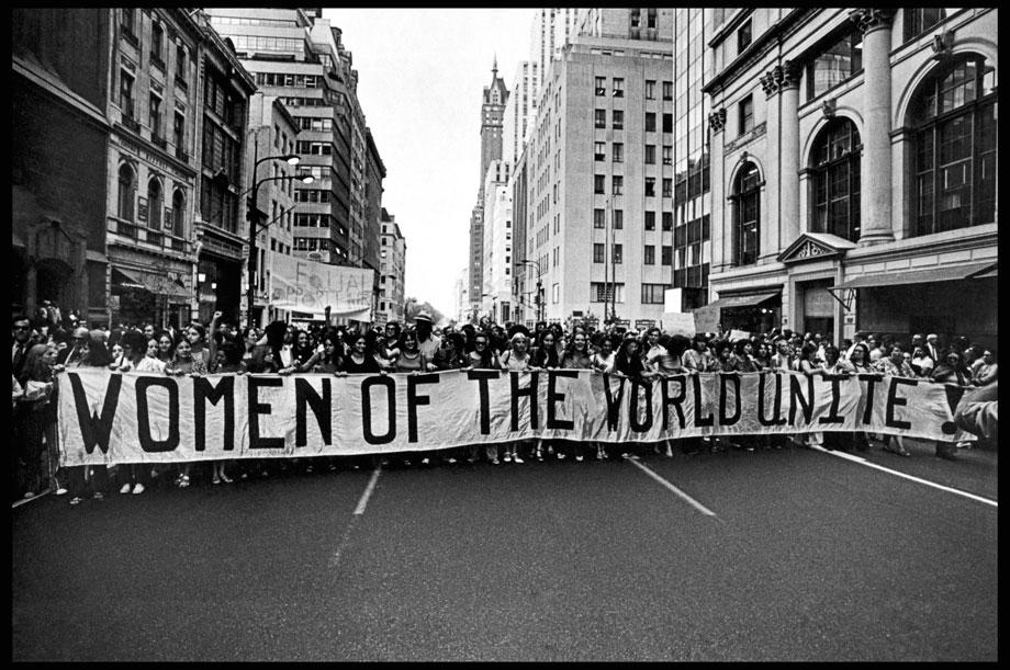 March for Gender Equality and Women's Rights, 1970. New York, New York.