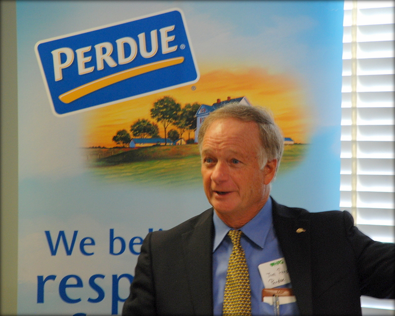 Jim Perdue, chairman of Perdue Farms since 1991, is the new owner of Niman Ranch.