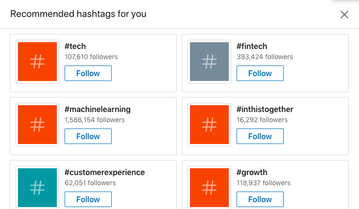 Discover the best LinkedIn Hashtags