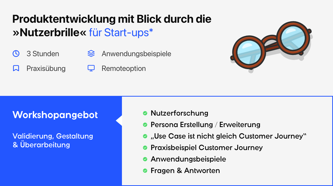 Nutzerzentrierte gestaltung was muss bei der Produktentwicklung beachtet werden