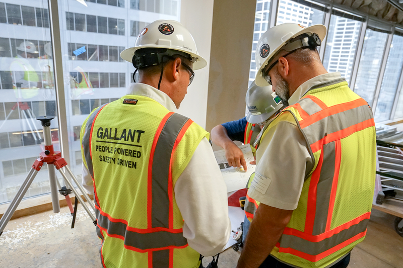 Illustration for Commercial, Industrial Construction Company Gallant