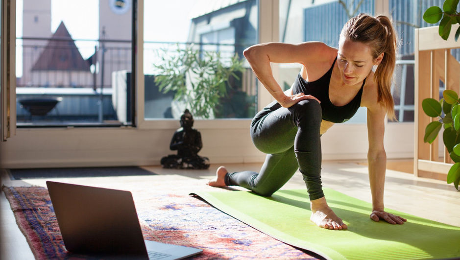 online yoga class