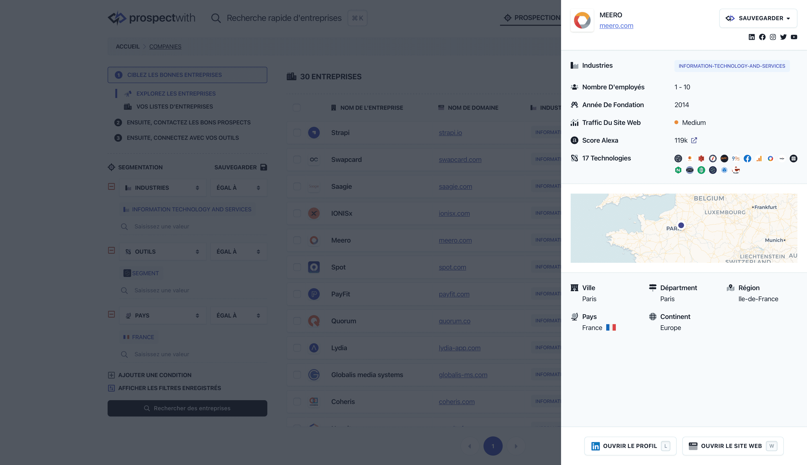 ProspectWith - LinkedIn automation et multi canal : Cold Email