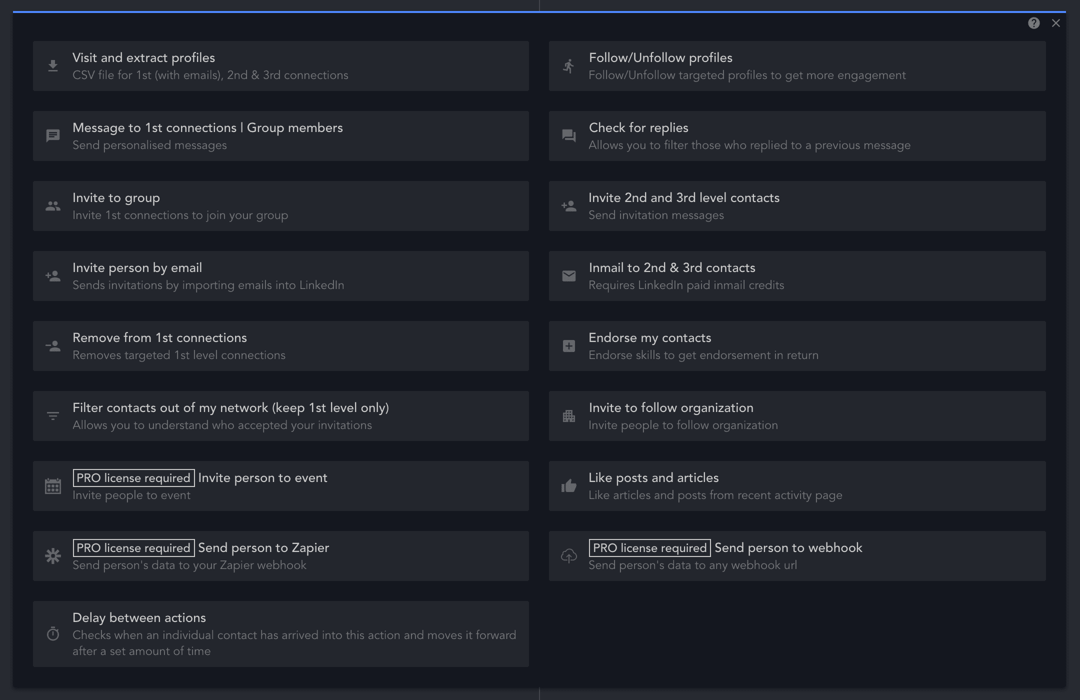 Linked Helper 2 : linkedin automation : scrap linkedin et Cold Email